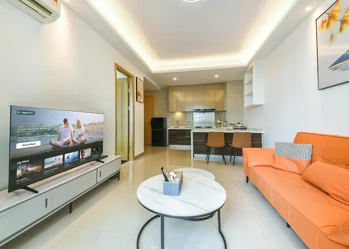 R&F Princess Cove Seine Region By Fuju With Seaview At Jb City Centre#Adjacent To Singapore#5 Mins Walk To Clq#Self Check-In#Free Parking